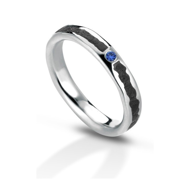 Aeolian ring sapphire
